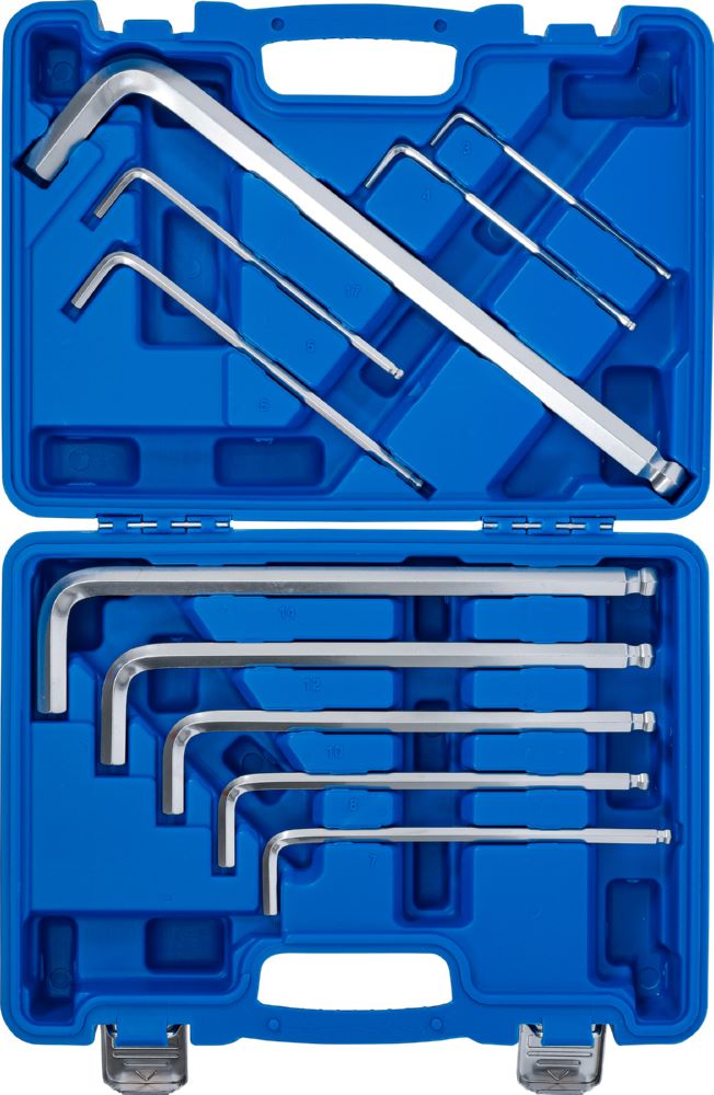 Produktbild BGS Winkelschlüssel Satz Max Innensechskant 3 - 17 mm 10 teilig bild 4