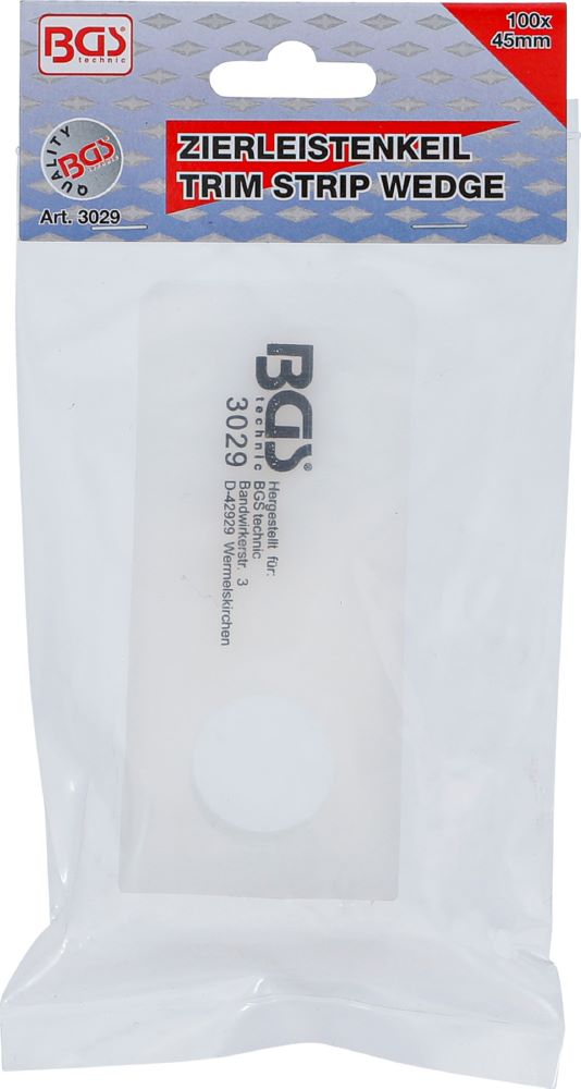 Produktbild BGS Zierleistenkeil mit Loch 100 x 45 mm bild 4