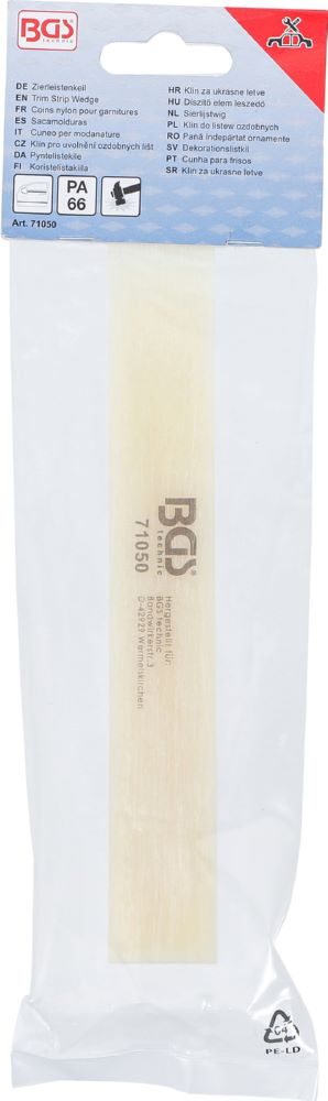 Produktbild BGS Zierleistenkeil Nylon 185 x 25 mm bild 4