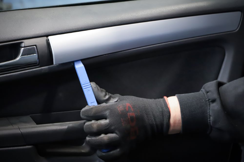 Produktbild BGS Zierleistenkeil Schaber Satz 27 teilig bild 2