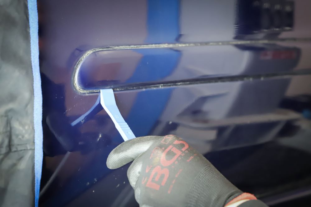 Produktbild BGS Zierleistenkeil Schaber Satz 27 teilig bild 8