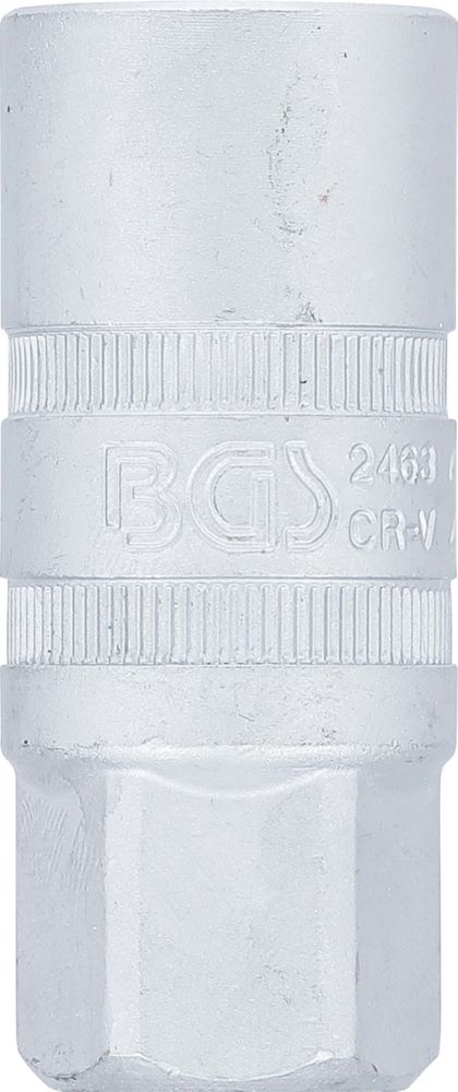 Produktbild BGS Zündkerzen Einsatz mit Magnet Sechskant Antrieb Innenvierkant 12,5 mm 21 mm bild 3
