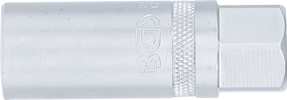 Produktbild BGS Zündkerzen Einsatz Magnet Sechskant Antrieb Innenvierkant 10 mm 3/8 Zoll 16 mm bild 3