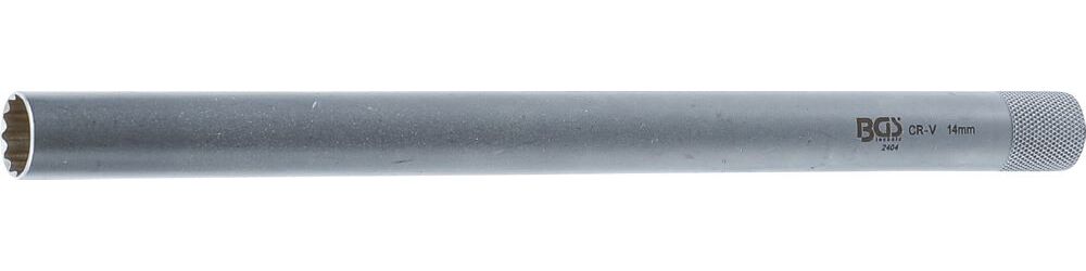 Produktbild BGS Zündkerzen Einsatz Zwölfkant extra lang Antrieb Innenvierkant 10 mm 14 mm