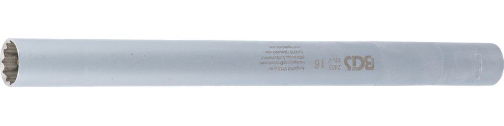 Produktbild BGS Zündkerzen Einsatz Zwölfkant extra lang Antrieb Innenvierkant 10 mm 16 mm