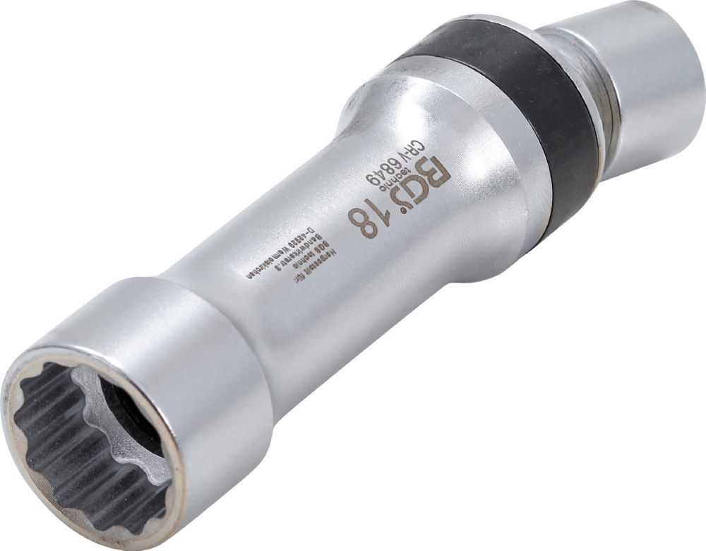 Produktbild BGS Zündkerzen Gelenkeinsatz Zwölfkant Haltefeder Antrieb Innenvierkant 10 mm 18 mm bild 4