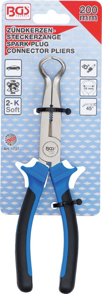 Produktbild BGS Zündkerzen Steckerzange mit Ringspitze Durchmesser 16 mm 200 mm bild 4
