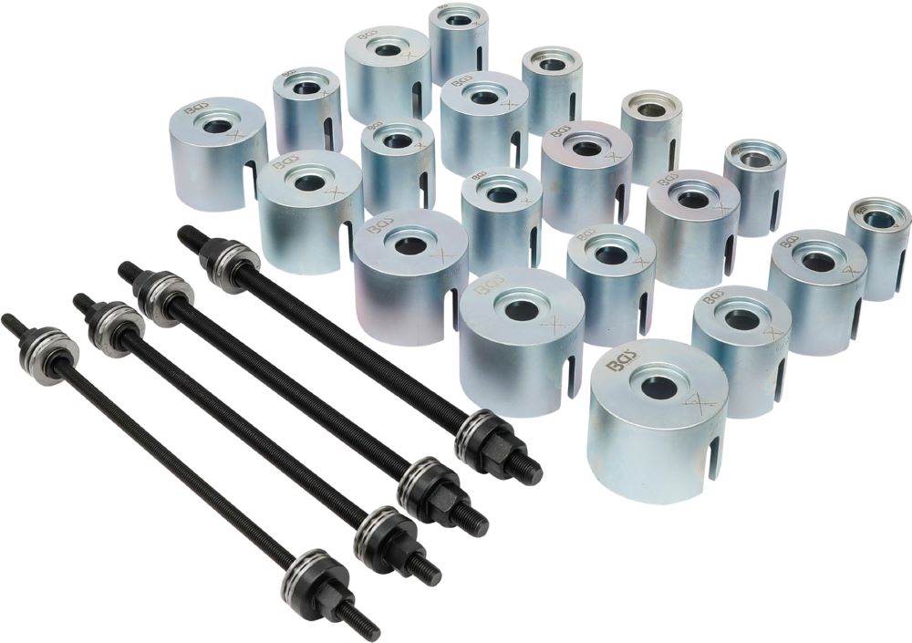 Produktbild BGS Zug und Druckhülsen Satz mit 4 Spindeln 24 teilig bild 2
