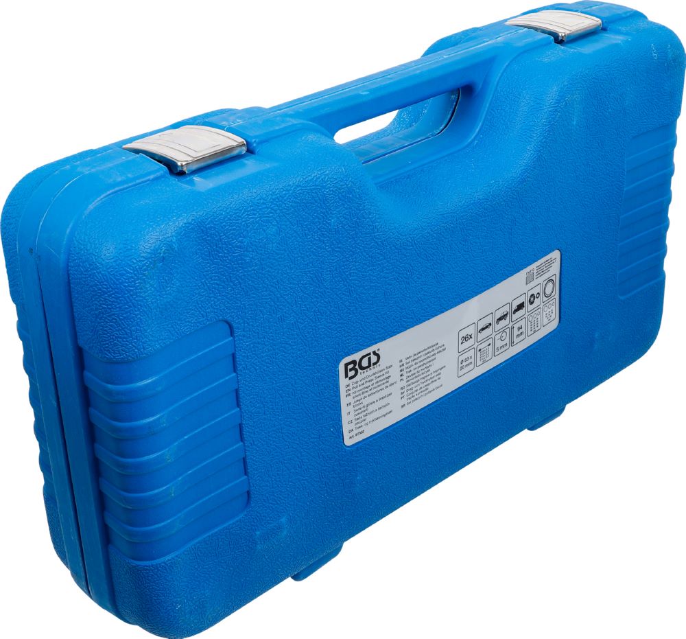 Produktbild BGS Zug und Druckhülsen Satz mit 4 Spindeln 26 teilig bild 5