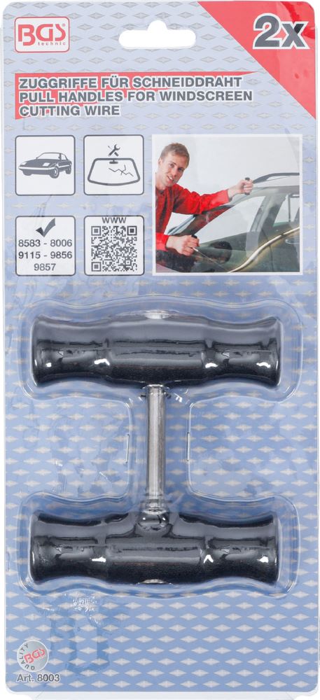 Produktbild BGS Zuggriffe für Schneiddraht zum Ausglasen 2 teilig bild 3