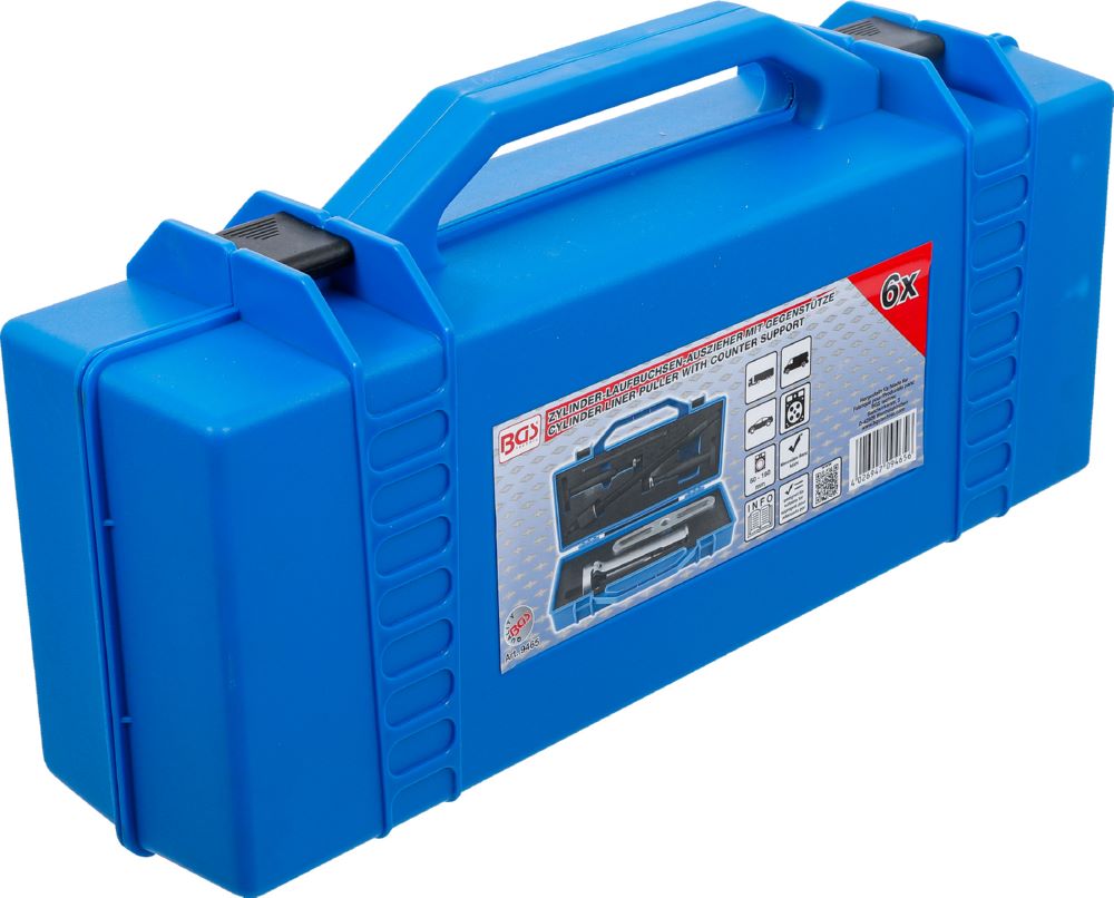 Produktbild BGS Zylinder Laufbuchsen Auszieher mit Gegenstütze 60 - 160 mm 6 teilig bild 6