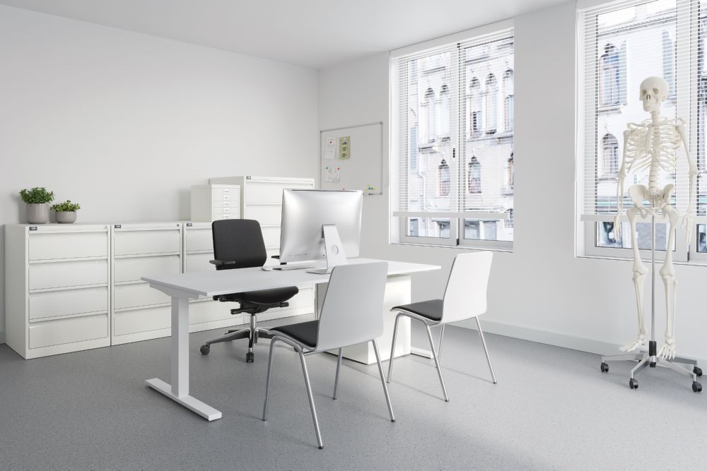 Produktbild Bisley Eco Eco Karteischrank doppelbahnig DIN A5 6 Schubladen Farbe reinweiß bild 2