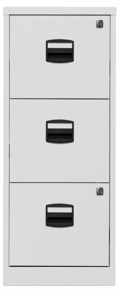 Produktbild Bisley Home Hängeregistraturschrank PFA 3 Schubladen H 1015 mm lichtgrau