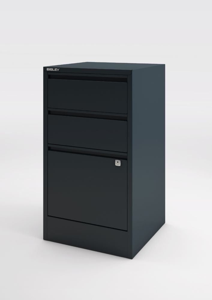 Produktbild Bisley Home Aktenschrank Home Filer 3 Schubladen H672 mm anthrazit bild 3