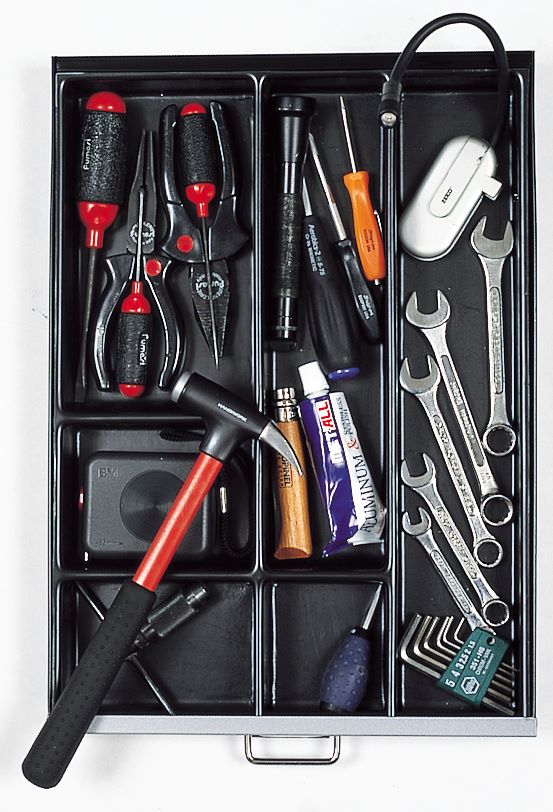 Produktbild Bisley Home MultiDrawer Schreibwareneinsatz A3 H 51 mm Kunststoff bild 2