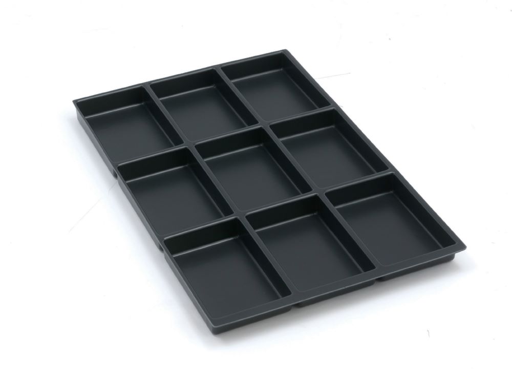 Produktbild Bisley Home MultiDrawer Schubladeneinsatz A4 mit 9 Fächer H 22 mm bild 2