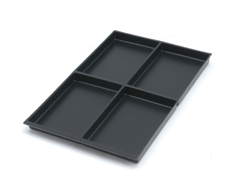 Produktbild Bisley Home MultiDrawer Schubladeneinsatz A4 4 Fächer H 22 mm bild 3