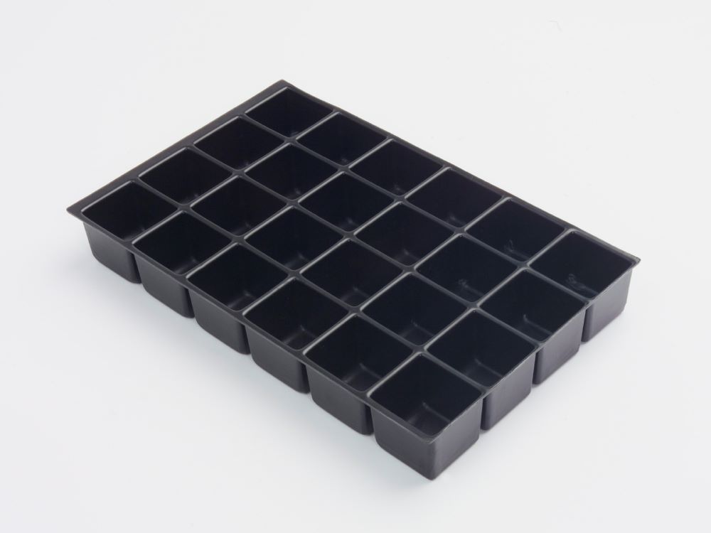 Produktbild Bisley Home MultiDrawer Schubladeneinsatz A4 24 Fächer H 51 mm