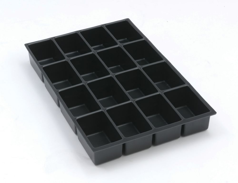 Produktbild Bisley Home MultiDrawer Schubladeneinsatz A4 16 Fächer 51 mm hoch bild 2