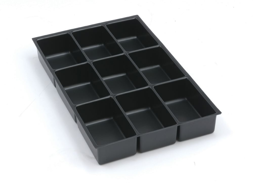Produktbild Bisley Home MultiDrawer Schubladeneinsatz A4 mit 9 Fächer H 51 mm bild 2