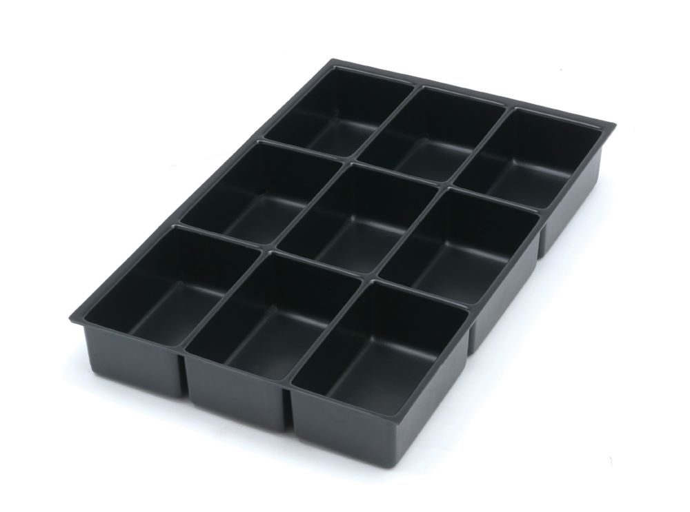 Produktbild Bisley Home MultiDrawer Schubladeneinsatz A4 mit 9 Fächer H 51 mm bild 3