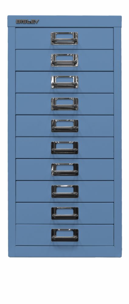 Produktbild Bisley Home Schubladenschrank 29er Serie mit 10 Schubladen H 590 mm blau