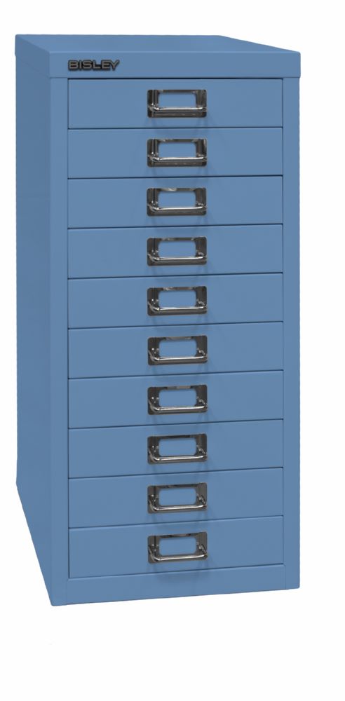 Produktbild Bisley Home Schubladenschrank 29er Serie mit 10 Schubladen H 590 mm blau bild 2