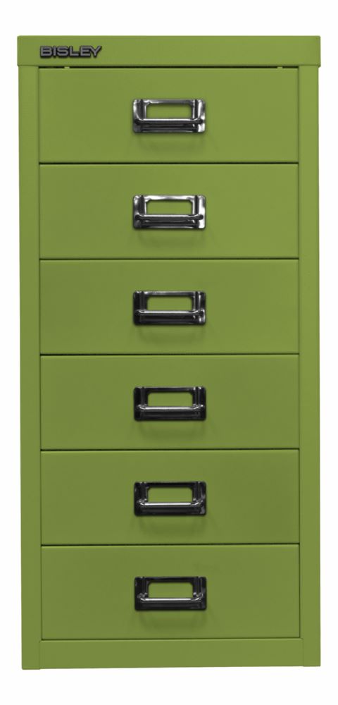 Produktbild Bisley Home Schubladenschrank 29er Serie 6 Schubladen H 590 mm grün