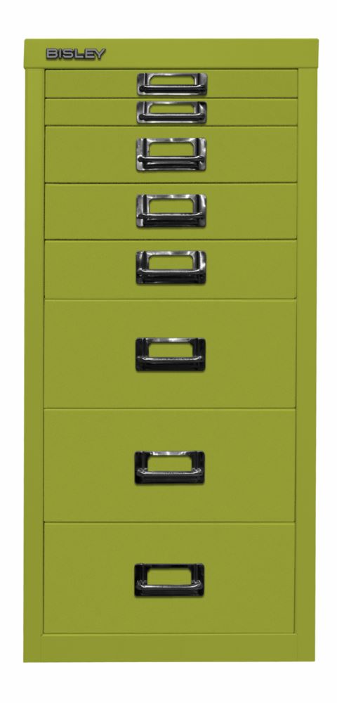 Produktbild Bisley Home 8 fach Schubladenschrank 29er Serie H 590 mm grün