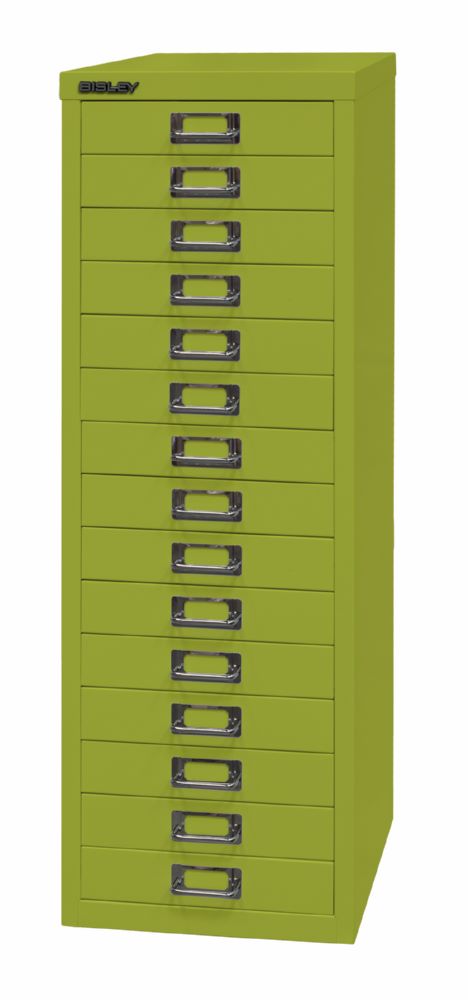 Produktbild Bisley Home Schubladenschrank 39er Serie 15 Schubladen H 860 mm grün bild 3