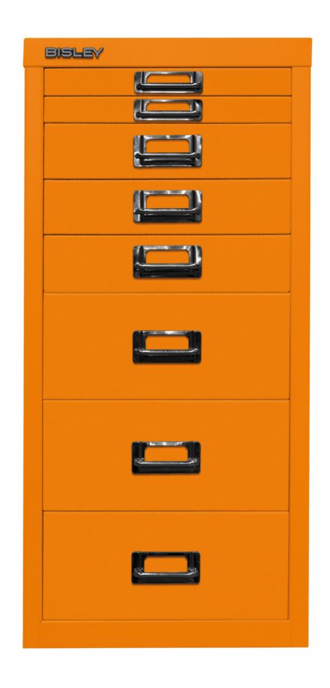 Produktbild Bisley Home 8 fach Schubladenschrank 29er Serie H 590 mm orange