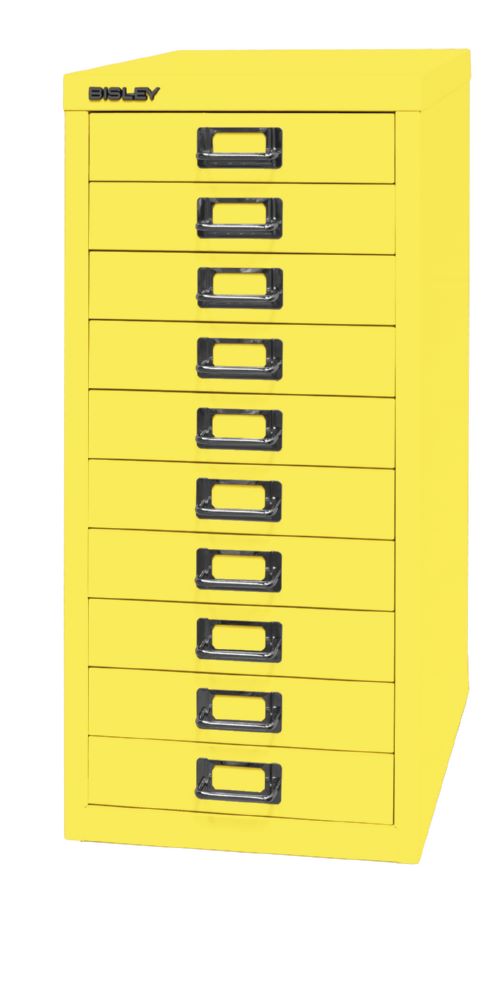 Produktbild Bisley Home Schubladenschrank 29er Serie mit 10 Schubladen H 590 mm zinkgelb bild 3