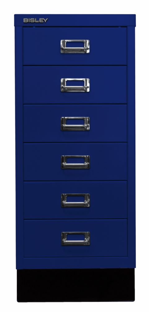 Produktbild Bisley Home Schubladenschrank 29er Serie mit Sockel 279 x 670 mm oxfordblau