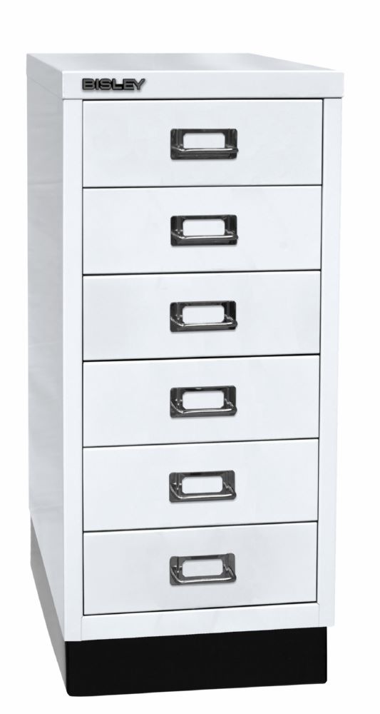 Produktbild Bisley Home Schubladenschrank 29er Serie mit Sockel 279 x 670 mm in weiß bild 2