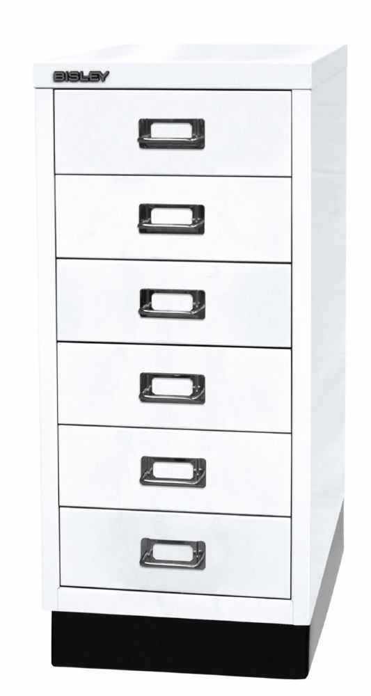 Produktbild Bisley Home Schubladenschrank 29er Serie mit Sockel 279 x 670 mm in weiß bild 3