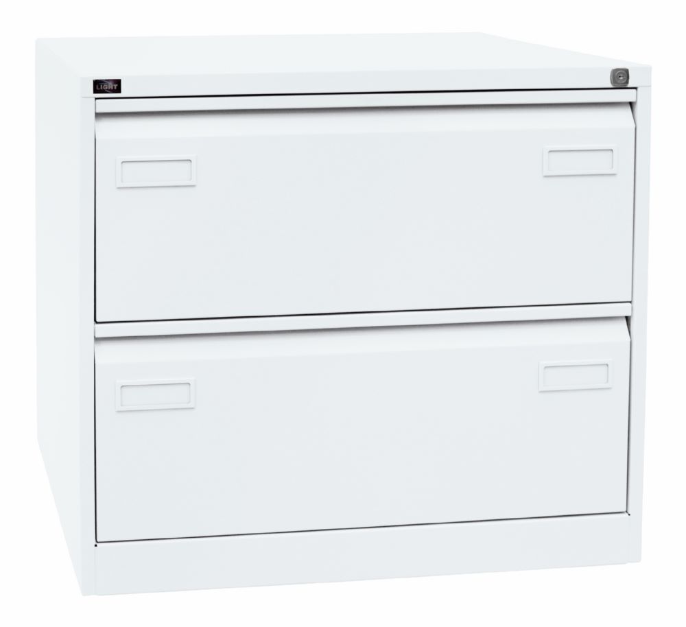 Produktbild Bisley Light Light Hängeregistraturschrank doppelbahnig DIN A4 2 HR-Schubladen B 800 mm bild 2