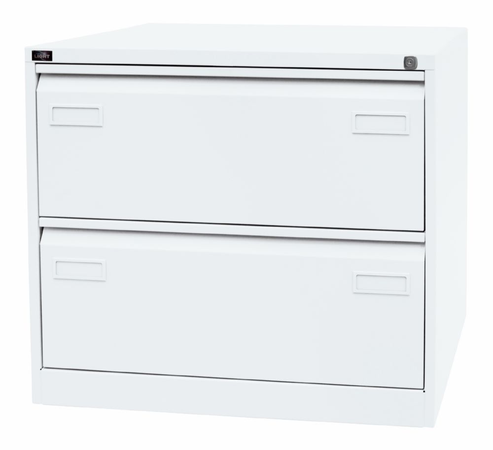 Produktbild Bisley Light Light Hängeregistraturschrank doppelbahnig DIN A4 2 HR-Schubladen B 800 mm bild 3