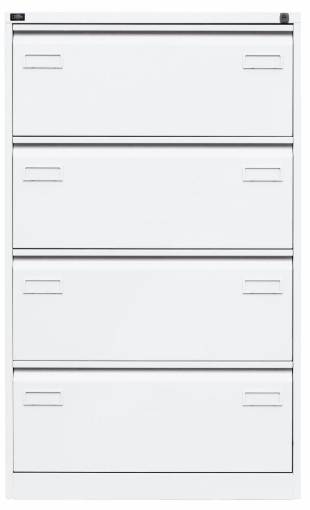 Produktbild Bisley Light Light Hängeregistraturschrank DIN A4 4 HR-Schubladen H1321 x B800 x T622 mm