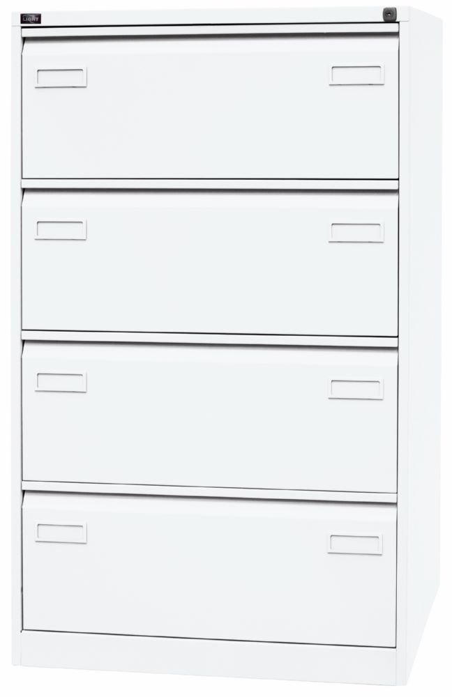 Produktbild Bisley Light Light Hängeregistraturschrank DIN A4 4 HR-Schubladen H1321 x B800 x T622 mm bild 3