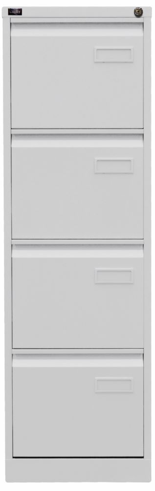 Produktbild Bisley Light Light Hängeregistraturschrank einbahnig DIN A4 4 HR-Schubladen  H1321 x B413 mm
