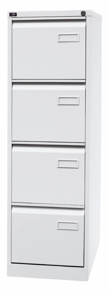 Produktbild Bisley Light Light Hängeregistraturschrank einbahnig DIN A4 4 HR-Schubladen  H1321 x B413 mm bild 4