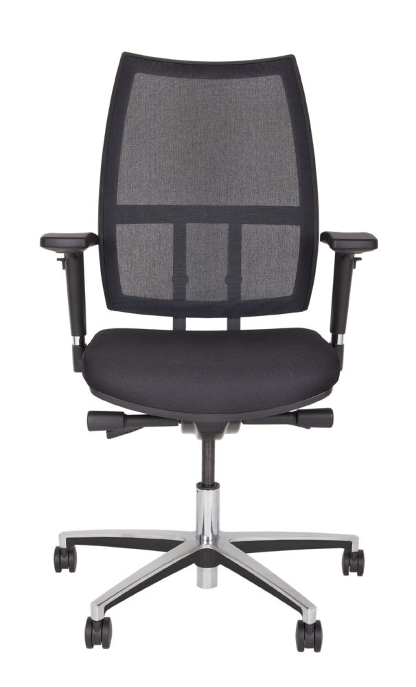 Produktbild Bisley Bürodrehstuhl Maxime mit Netzbezug und Fußkreuz bild 2