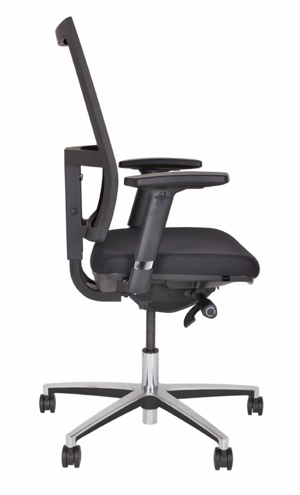 Produktbild Bisley Bürodrehstuhl Maxime mit Netzbezug und Fußkreuz bild 3