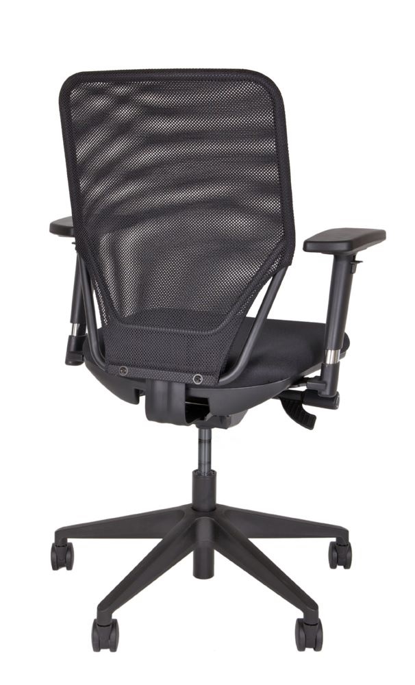 Produktbild Bisley Bürodrehstuhl Optime mit Netzbezug und Kunststofffußkreuz bild 2