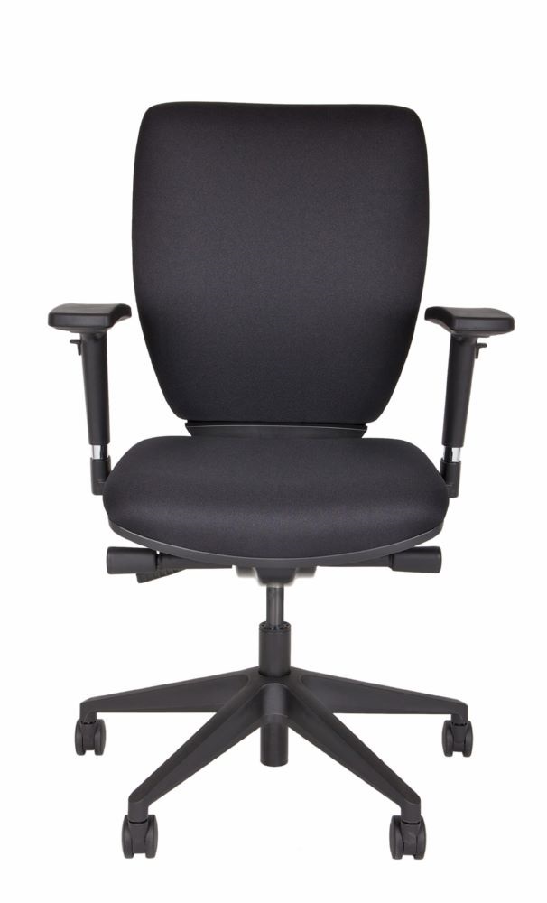 Produktbild Bisley Bürodrehstuhl Optime mit Kunststofffußkreuz schwarz