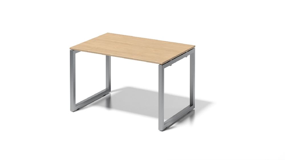 Produktbild Bisley Cito Schreibtisch 740 mm höhenfixes O-Gestell H19 x B1200 x T800 mm Dekor ahorn