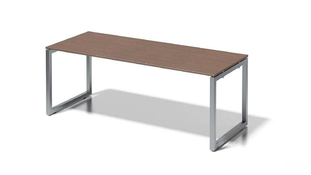 Produktbild Bisley Cito Schreibtisch O-Gestell H 740 x B 2000 x T 800 mm nußbaum