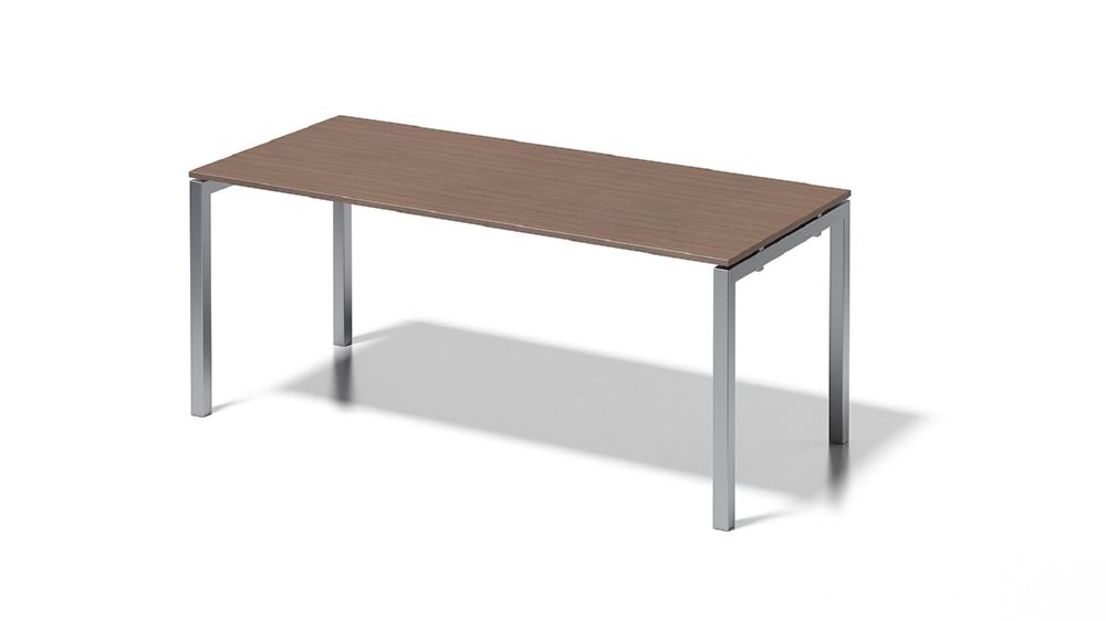 Produktbild Bisley Cito Schreibtisch 740 mm höhenfixes U-Gestell H19 x B1800 x T800 mm Nußbaum