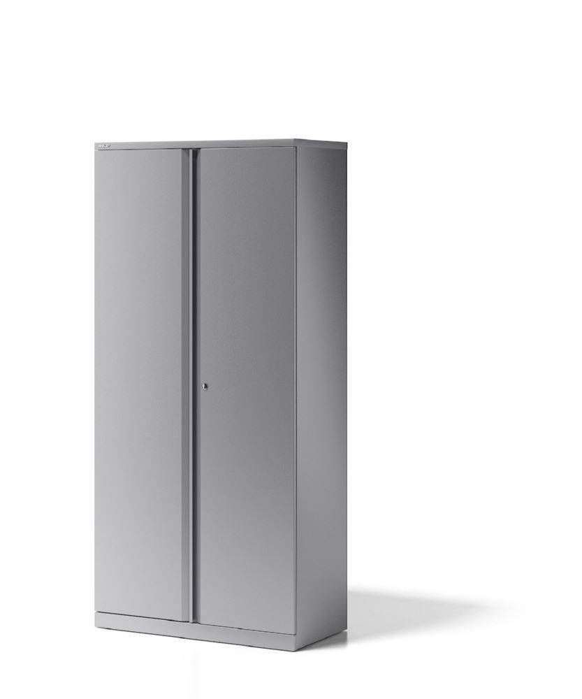 Produktbild Bisley Flügeltürenschrank Essentials mit 4 Fachböden für 5 Ordnerhöhen Breite 914 mm