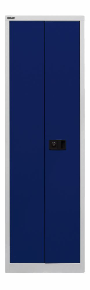 Produktbild Bisley Flügeltürenschrank Universal 4 Fachböden 5 OH B 600 mm Farbe Korpus grau bild 2